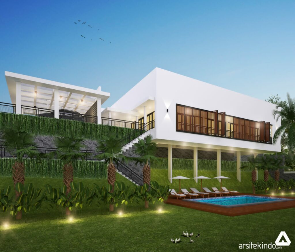 Jasa Desain Rumah Tropis di Donggala